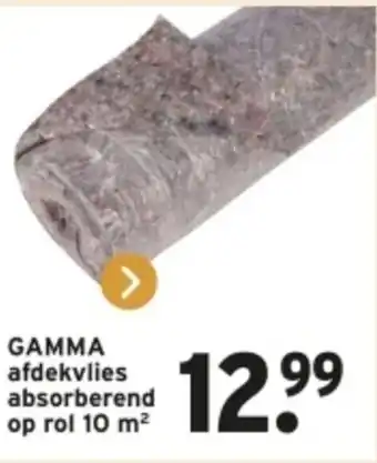 GAMMA GAMMA afdekvlies absorberend op rol 10 m² aanbieding