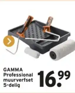 GAMMA GAMMA Professional muurverfset aanbieding