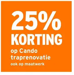 GAMMA Op Cando traprenovatie aanbieding