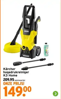 GAMMA Kärcher hogedrukreiniger K3 Home aanbieding