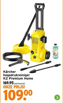 GAMMA Kärcher hogedrukreiniger K2 Premium Home aanbieding