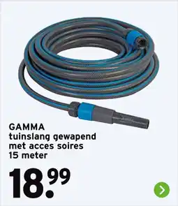 GAMMA GAMMA tuinslang gewapend met accessoires aanbieding