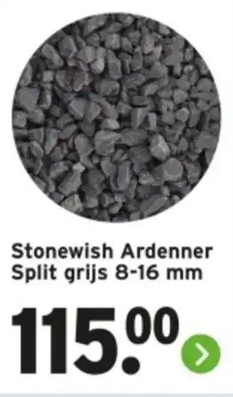 GAMMA Stonewish Ardenner Split grijs 8-16 mm aanbieding