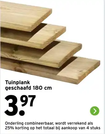 GAMMA Tuinplank geschaafd aanbieding