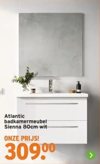 GAMMA Atlantic badkamermeubel Sienna wit aanbieding