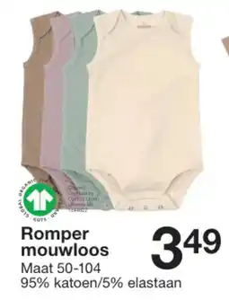 Zeeman Romper mouwloos aanbieding