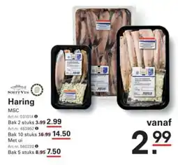 Sligro Smit Vis Haring aanbieding