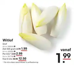 Sligro Witlof aanbieding