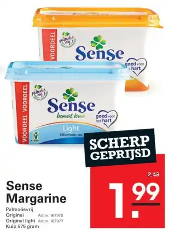 Sligro Sense Margarine aanbieding