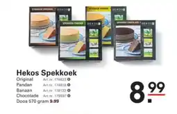 Sligro Hekos Spekkoek aanbieding