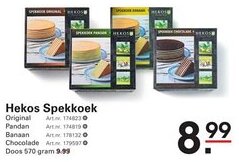 Sligro Hekos Spekkoek aanbieding