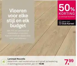 Karwei Laminaat Nouvelle aanbieding