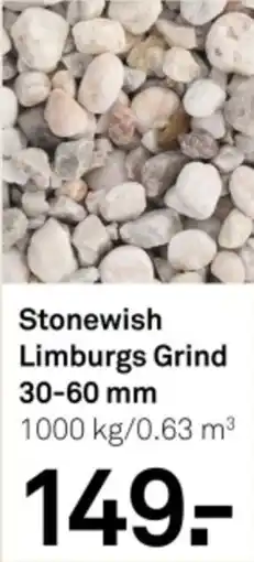 Karwei Stonewish Limburgs Grind 30-60 mm aanbieding