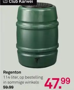 Karwei Regenton aanbieding