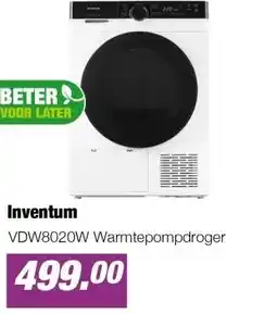 EP Beerepoot VDW8020W Warmtepompdroger aanbieding