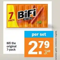 Albert Heijn Bifi the original 7-pack aanbieding