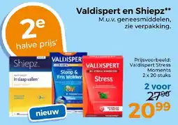 Trekpleister Valdispert en Shiepz aanbieding