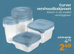 Trekpleister Curver vershoudbakjesset aanbieding