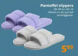 Trekpleister Pantoffel slippers aanbieding