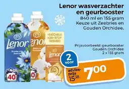 Trekpleister Lenor wasverzachter en geurbooster aanbieding