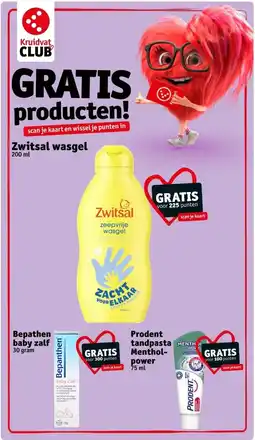 Kruidvat GRATIS producten! aanbieding