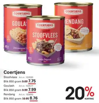 Sligro Coertjens aanbieding