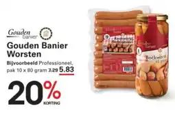 Sligro Gouden Banier Worsten aanbieding