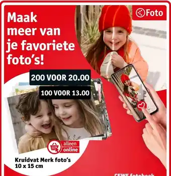 Kruidvat Maak meer van je favoriete foto's! aanbieding