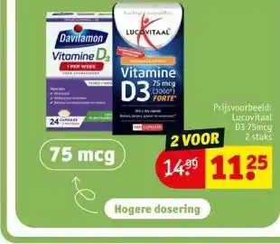 Kruidvat VITAMINE D aanbieding