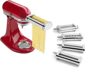 Amazon KitchenAid Pasta Deluxe 5-delige Set aanbieding