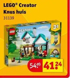 Kruidvat LEGO® Creator Knus huis aanbieding