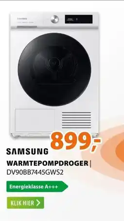 Expert Samsung DV90BB7445GWS2 aanbieding