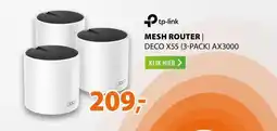 Expert TP-Link Deco X55 AX3000 Mesh WiFi 6 System (3-pack) aanbieding