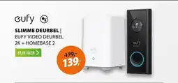 Expert Anker Eufy Video Doorbell 2K + HomeBase 2 Zwart aanbieding