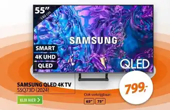 Expert Samsung QLED 4K 55Q73D (2024) aanbieding