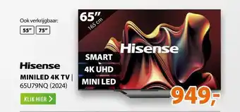 Expert Hisense 65U79NQ (2024) aanbieding