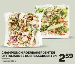 Ekoplaza Champignon roerbakgroenten of italiaanse roerbakgroenten aanbieding