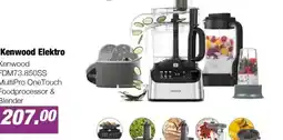 EP Beerepoot Kenwood FDM73.850SS MultiPro OneTouch Foodprocessor & Blender aanbieding