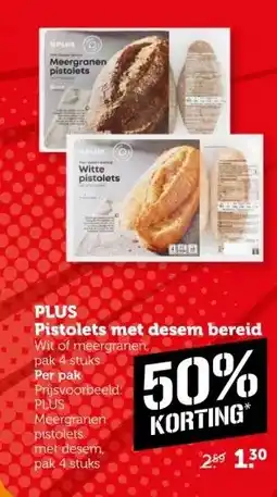 Coop PLUS Pistolets met desem bereid aanbieding