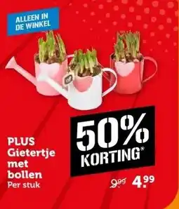 Coop PLUS Gietertje met bollen aanbieding