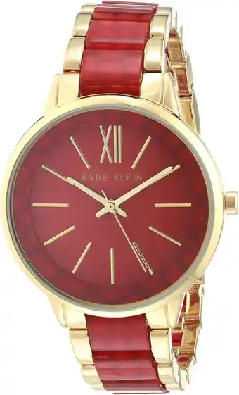 Amazon Anne Klein Women's Resin Bracelet Watch aanbieding