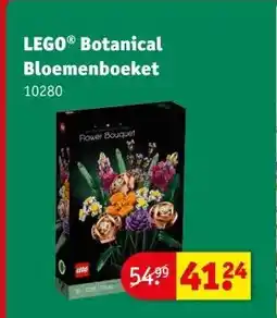 Kruidvat LEGO® Botanical Bloemenboeket aanbieding