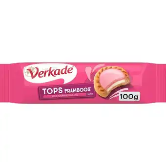 Albert Heijn Verkade Tops framboos aanbieding