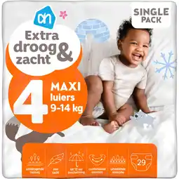 Albert Heijn AH Extra droog en zacht luiers maat 4 aanbieding