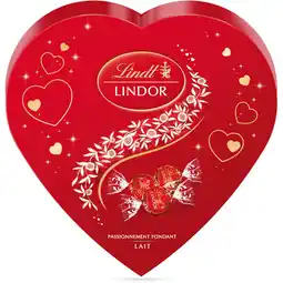 Albert Heijn Lindt Lindor hart melkchocolade bonbons aanbieding