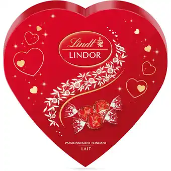 Albert Heijn Lindt Lindor hart melkchocolade bonbons aanbieding