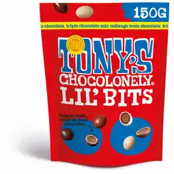 Albert Heijn Tony's Chocolonely Lil'bits triple chocolate aanbieding