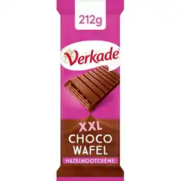 Albert Heijn Verkade XXL choco wafel hazelnootcreme aanbieding