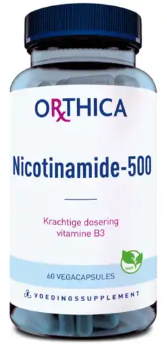 De Online Drogist Orthica Nicotinamide 500 Capsules aanbieding