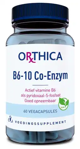 De Online Drogist Orthica B6 10 Co Enzym Capsules aanbieding